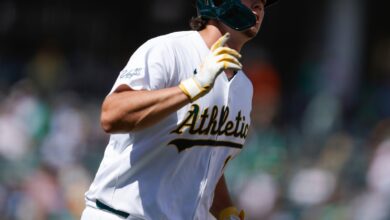 Kurtz, Butler power A’s past Red Sox 5-4, end Chapman’s hitless streak of 50 batters, 17 appearances