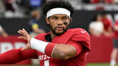 Kyler Murray Apologizes for Wearing Michael Vick Jersey in Pics With Dog