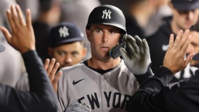 Paul Goldschmidt only available in emergency during Yankees’ win