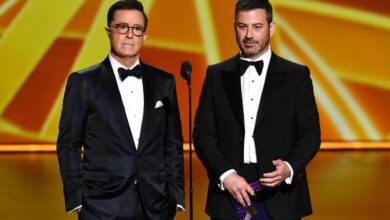 Stephen Colbert Cheers Jimmy Kimmel’s Return After ABC Ends Suspension