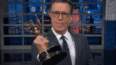 Stephen Colbert Says Emmy Win Due to Jimmy Kimmel Campaign for Him