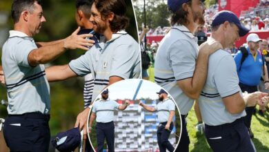 Team Europe in a full lovefest after early Ryder Cup domination