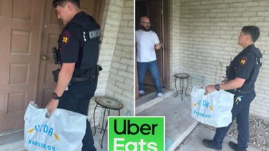Texas cop delivers Uber Eats order after arresting delivery driver