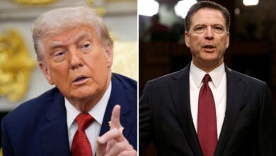 Trump celebrates James Comey indictment in scathing Truth Social post