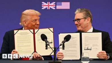 US firms pledge £150bn investment in UK as tech deal signed