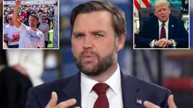 Vance describes Trump Oval Office moment after Charlie Kirk assassination