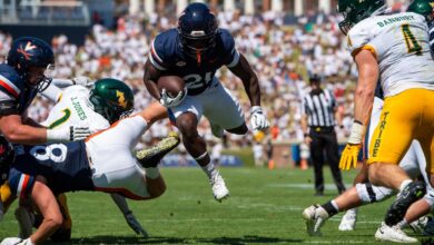 Waylee’s 97-yard TD part of Virginia’s record 700 yards offense in 55-16 win over William & Mary