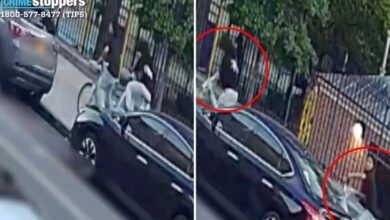 Woman, 44, struck by apparent stray bullet by NYC Citi Bike teens