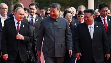 Trump reacts as Putin, Kim Jong Un and Xi appear together at China’s military parade