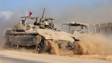 Israel-Gaza live updates: ‘Gaza is burning,’ Israel defense minister says