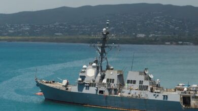 US official says personnel from Navy ship inspected Venezuelan fishing boat for drugs