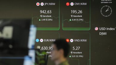 Global shares trade mixed as markets eye Fed decision