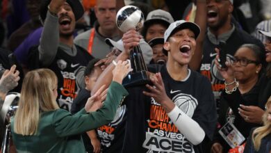 Aces win third WNBA title in 4 seasons, beating Mercury 97-86 for 4-game sweep