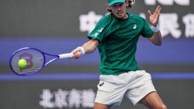Alex de Minaur advances to third round at the Shanghai Masters, Andrey Rublev out