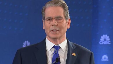 Bessent says Trump won’t be deterred by stock drops