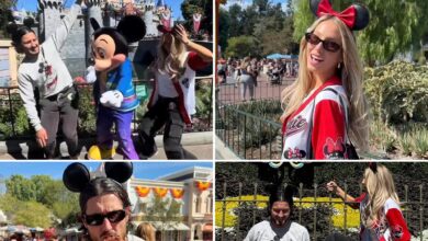 ‘DWTS’ Partners Alix Earle and Valentin Chmerkovskiy Hit Disney!