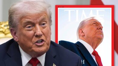 Donald Trump Slams TIME Magazine Cover Photo