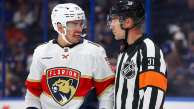 Evan Rodrigues doesn’t mince words about 312 PIM-laden Panthers vs Lightning clash