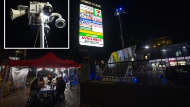 Hollywood mall Gower Plaza blasts music to deter vagrants