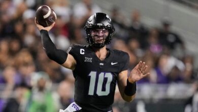Josh Hoover accounts for 5 TDs as TCU beats Colorado 35-21 in Deion Sanders’ return to Fort Worth