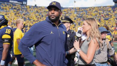 Michigan and coach Moore drop appeal of NCAA penalties from sign-stealing saga