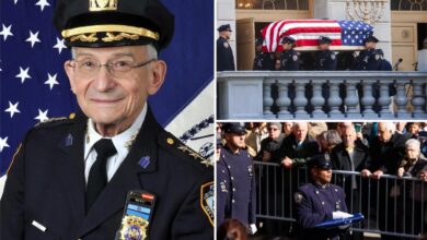 NYPD chaplain Rabbi Alvin Kass— department’s longest serving member— honored as ‘moral heart’ of the force at funeral