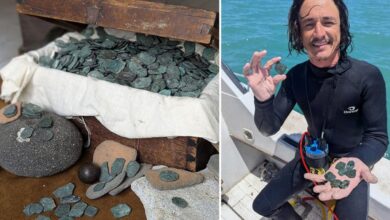 Salvage crew discovers M in treasure aboard 300-year-old Florida shipwreck