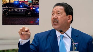 Seattle Mayor Bruce Harrell rejects locking up repeat criminals during tense debate