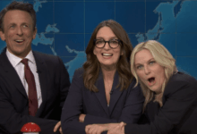 Seth Meyers, Tina Fey and Amy Poehler Crash ‘SNL’ Weekend Update