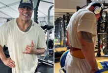 ‘Smash’ Through These Dwayne Johnson Workout Shots!