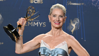 The Pitt’s Katherine LaNasa on Where She Keeps Her Emmy, Defending Drag Queens