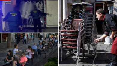 Thieves caught stealing over 1,000 restaurant chairs in Spain