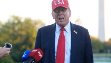 Trump pushes for his Gaza peace deal to be put into place ‘quickly’