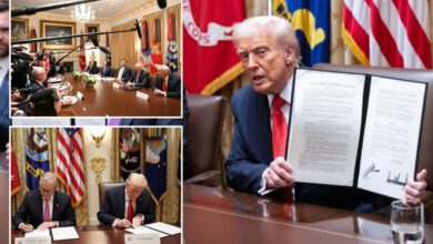 Trump tears into Australian ambassador who badmouthed him while signing rare-earth minerals deal