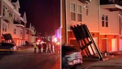 University of Cincinnati balcony collapse sends 10 people to hospital, 1 critical