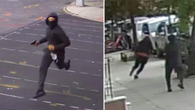 Video shows terrifying moment masked gunman opens fire on NYC street in broad daylight shooting