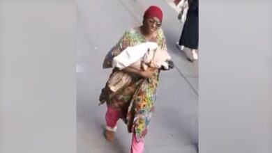 NYPD searching for person who left newborn girl at subway station