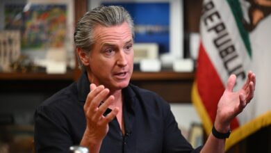 Newsom says US faces ‘5-alarm fire’ and warns ‘we won’t have a country’