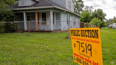 Foreclosures are surging as U.S. homeowners grapple with rising costs
