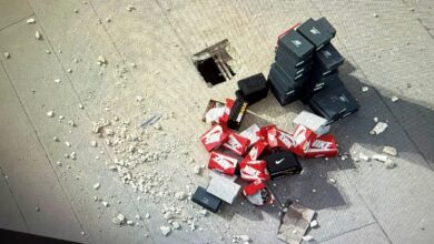 Florida mall heist: Thieves cut hole in mall roof, steal ,000 in sneakers