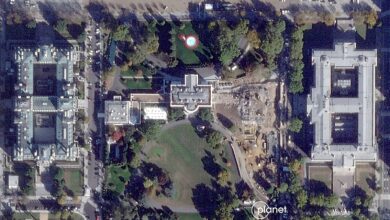 White House East Wing demolished, new images appear to show