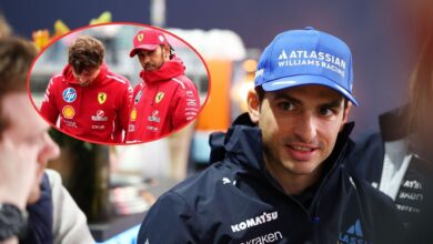 Carlos Sainz addresses Ferrari chairman John Elkann’s public criticism of Lewis Hamilton and Charles Leclerc