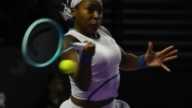 Coco Gauff revives her chances of advancing at WTA Finals by eliminating Jasmine Paolini