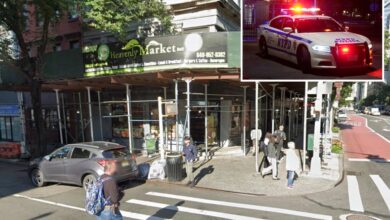 Deli worker in posh NYC nabe arrested for throwing knife at ‘aggressive’ intruder