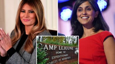 Exclusive | Veterans exposed to toxic chemicals at Camp Lejeune urge Trump to deliver ‘long overdue justice,’ as Melania and Usha visit military base 