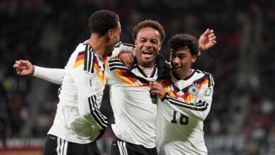Germany and Netherlands reach the World Cup after big wins in final qualifiers