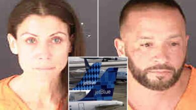 JetBlue passengers accused of having sex in front of children on flight banned from airline — but have charges dropped