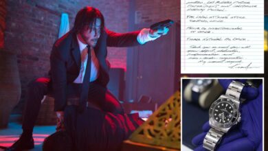Keanu Reeves’ message as stolen ‘John Wick’ Rolex found in FBI bust