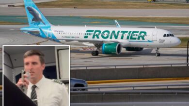 Loaded gun magazine with inscription discovered on Frontier flight in Atlanta