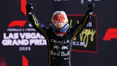Max Verstappen wins Las Vegas Grand Prix, narrows F1 points gap